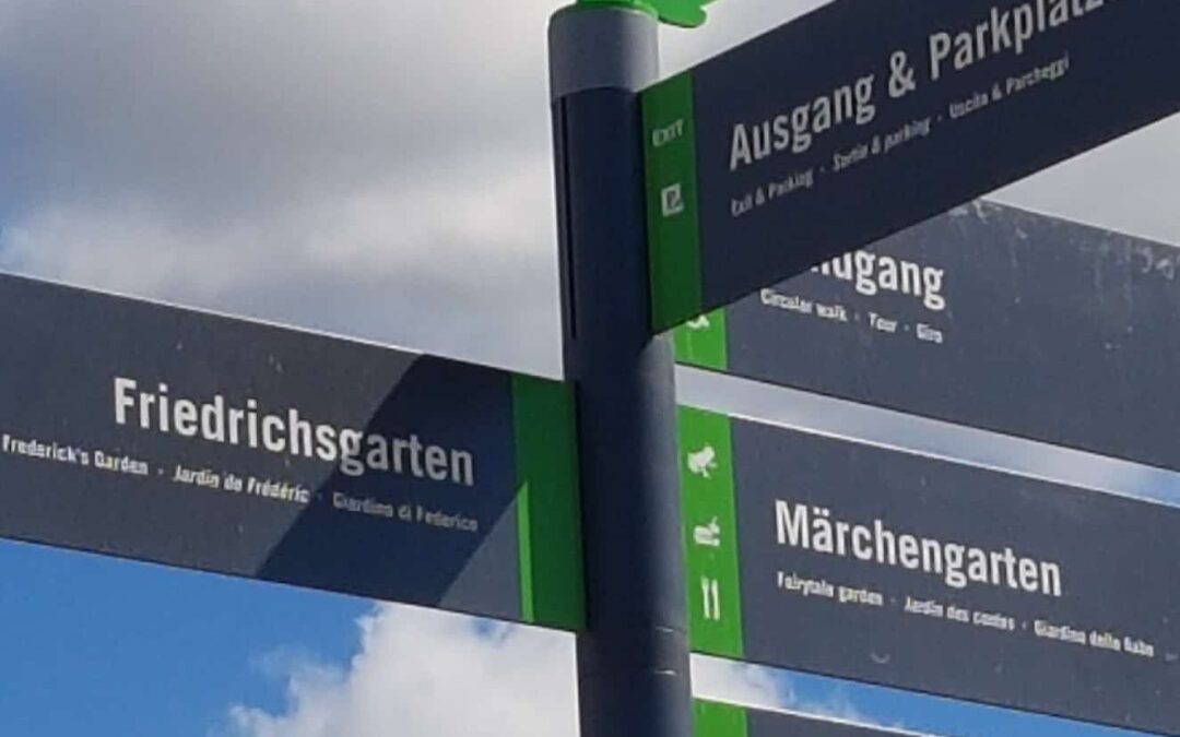 Auslug in den Märchengarten