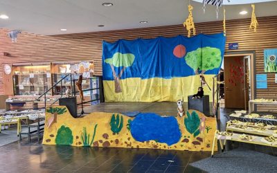 Aufführung des Musicals „Tuishi Pamoja“